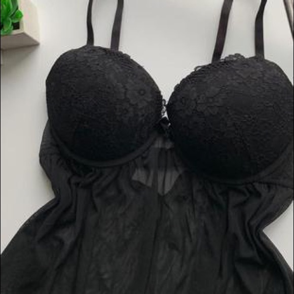 Victoria's secret lace push-up babydoll, Size 36C - Picture 11 of 12
